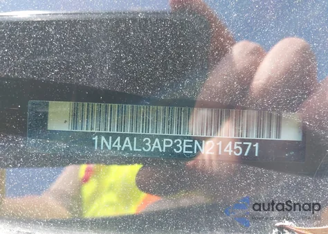 2014 Nissan Altima 2.5 Sv из США, поврежденный, VIN 1N4AL3AP3EN214571